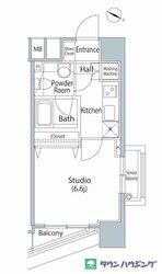 ファーストリアルタワー新宿の物件間取画像